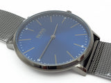 Buy Shop Hugo Boss Horizon Blue Dial Black Mesh Bracelet Watch for Men - 1513734 USA Online