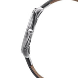 Buy Shop Hugo Boss Horizon Blue Dial Grey Leather Strap Watch for Men - 1513539 USA Online