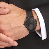 Buy Shop Hugo Boss Horizon Quartz Black Dial Black Mesh Bracelet Watch For Men - 1513542 USA Online