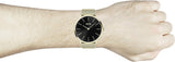 Buy Shop Hugo Boss Horizon Quartz Black Dial Gold Mesh Bracelet Watch For Men - 1513735 USA Online