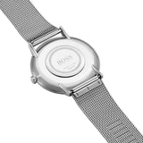 Buy Shop Hugo Boss Horizon Quartz Blue Dial Silver Mesh Bracelet Watch For Men - 1513541 USA Online