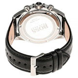 Buy Shop Hugo Boss Ikon Black Dial Black Leather Strap Watch for Men - 1513178 USA Online