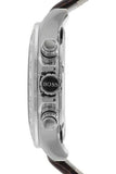 Buy Shop Hugo Boss Ikon Black Dial Black Leather Strap Watch for Men - 1513178 USA Online