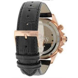 Buy Shop Hugo Boss Ikon Black Dial Black Leather Strap Watch for Men - 1513179 USA Online