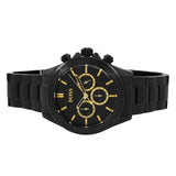 Buy Shop Hugo Boss Ikon Black Dial Black Steel Strap Watch for Men - 1513278 USA Online