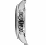 Buy Shop Hugo Boss Ikon Black Dial Silver Steel Strap Watch for Men - 1512965 USA Online