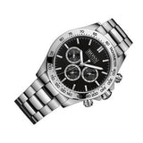 Buy Shop Hugo Boss Ikon Black Dial Silver Steel Strap Watch for Men - 1512965 USA Online