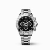 Buy Shop Hugo Boss Ikon Black Dial Silver Steel Strap Watch for Men - 1512965 USA Online
