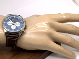 Buy Shop Hugo Boss Ikon Blue Dial Black Leather Strap Watch for Men - 1513176 USA Online
