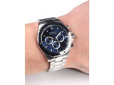 Buy Shop Hugo Boss Ikon Blue Dial Silver Steel Strap Watch for Men - 1512963 USA Online