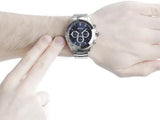 Buy Shop Hugo Boss Ikon Blue Dial Silver Steel Strap Watch for Men - 1512963 USA Online