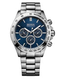 Buy Shop Hugo Boss Ikon Blue Dial Silver Steel Strap Watch for Men - 1512963 USA Online