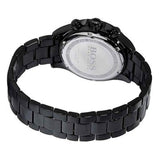 Buy Shop Hugo Boss Ikon Chronograph Black Dial Black Steel Strap Watch for Men - 1512961 USA Online