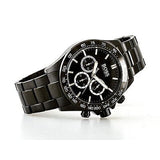 Buy Shop Hugo Boss Ikon Chronograph Black Dial Black Steel Strap Watch for Men - 1512961 USA Online