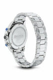 Buy Shop Hugo Boss Ikon Chronograph White Dial Silver Steel Strap Watch for Men - 1512962 USA Online