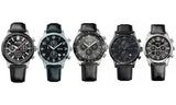 Buy Shop Hugo Boss Ikon Grey Dial Black Leather Strap Watch for Men - 1513177 USA Online