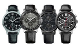 Buy Shop Hugo Boss Ikon Grey Dial Black Leather Strap Watch for Men - 1513177 USA Online