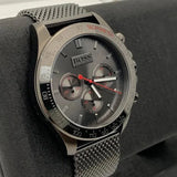 Buy Shop Hugo Boss Ikon Grey Dial Grey Mesh Bracelet Watch for Men - 1513443 USA Online