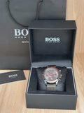 Buy Shop Hugo Boss Ikon Grey Dial Grey Mesh Bracelet Watch for Men - 1513443 USA Online