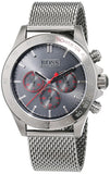 Buy Shop Hugo Boss Ikon Grey Dial Grey Mesh Bracelet Watch for Men - 1513443 USA Online