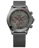 Buy Shop Hugo Boss Ikon Grey Dial Grey Mesh Bracelet Watch for Men - 1513443 USA Online