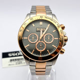Buy Shop Hugo Boss Ikon Grey Dial Two Tone Steel Strap Watch for Men - 1513339 USA Online