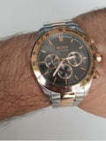 Buy Shop Hugo Boss Ikon Grey Dial Two Tone Steel Strap Watch for Men - 1513339 USA Online