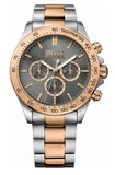 Buy Shop Hugo Boss Ikon Grey Dial Two Tone Steel Strap Watch for Men - 1513339 USA Online