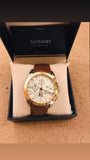 Buy Shop Hugo Boss Ikon White Dial Brown Leather Strap Watch for Men - 1513174 USA Online