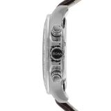 Buy Shop Hugo Boss Ikon White Dial Brown Leather Strap Watch for Men - 1513175 USA Online