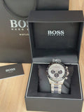 Buy Shop Hugo Boss Ikon White Dial Silver Steel Strap Watch for Men - 1512964 USA Online