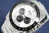 Buy Shop Hugo Boss Ikon White Dial Silver Steel Strap Watch for Men - 1512964 USA Online
