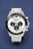 Buy Shop Hugo Boss Ikon White Dial Silver Steel Strap Watch for Men - 1512964 USA Online