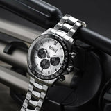 Buy Shop Hugo Boss Ikon White Dial Silver Steel Strap Watch for Men - 1512964 USA Online
