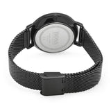 Buy Shop Hugo Boss Infinity Black Dial Black Mesh Bracelet Watch for Women -1502521 USA Online