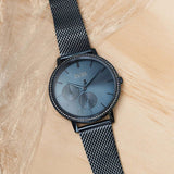 Buy Shop Hugo Boss Infinity Blue Dial Blue Mesh Bracelet Watch for Women - 1502518 USA Online
