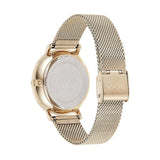 Buy Shop Hugo Boss Infinity Gold Dial Gold Mesh Bracelet Watch for Women - 1502520 USA Online