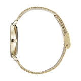 Buy Shop Hugo Boss Infinity Gold Dial Gold Mesh Bracelet Watch for Women - 1502520 USA Online