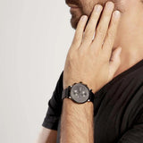 Buy Shop Hugo Boss Integrity Black Dial Black Mesh Bracelet Watch for Men - 1513813 USA Online