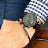 Buy Shop Hugo Boss Integrity Black Dial Black Steel Strap Watch for Men - 1513780 USA Online