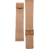 Buy Shop Hugo Boss Integrity Black Dial Gold Mesh Bracelet Watch for Men - 1513808 USA Online