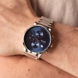 Buy Shop Hugo Boss Integrity Blue Dial Silver Steel Strap Watch for Men - 1513779 USA Online