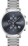 Buy Shop Hugo Boss Integrity Blue Dial Silver Steel Strap Watch for Men - 1513779 USA Online