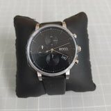 Buy Shop Hugo Boss Integrity Chronograph Black Dial Black Leather Strap Watch for Men - 1513777 USA Online