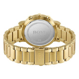 Buy Shop Hugo Boss Integrity Chronograph Grey Dial Gold Steel Strap Watch for Men - 1513781 USA Online