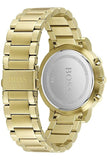 Buy Shop Hugo Boss Integrity Chronograph Grey Dial Gold Steel Strap Watch for Men - 1513781 USA Online