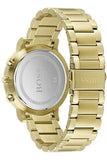 Buy Shop Hugo Boss Integrity Chronograph Grey Dial Gold Steel Strap Watch for Men - 1513781 USA Online