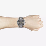 Buy Shop Hugo Boss Integrity Grey Dial Silver Mesh Bracelet Watch for Men - 1513807 USA Online
