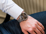 Buy Shop Hugo Boss Integrity Grey Dial Silver Mesh Bracelet Watch for Men - 1513807 USA Online