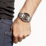Buy Shop Hugo Boss Integrity Grey Dial Silver Mesh Bracelet Watch for Men - 1513807 USA Online